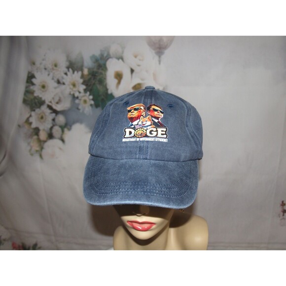 DOGE Hat Department of Government Efficiency Baseball Cap Trump Musk NEW - Picture 2 of 6